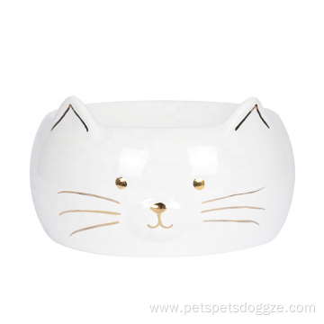 Pet Supplies Non-Slip Ceramic Pet Food Dog Bowl